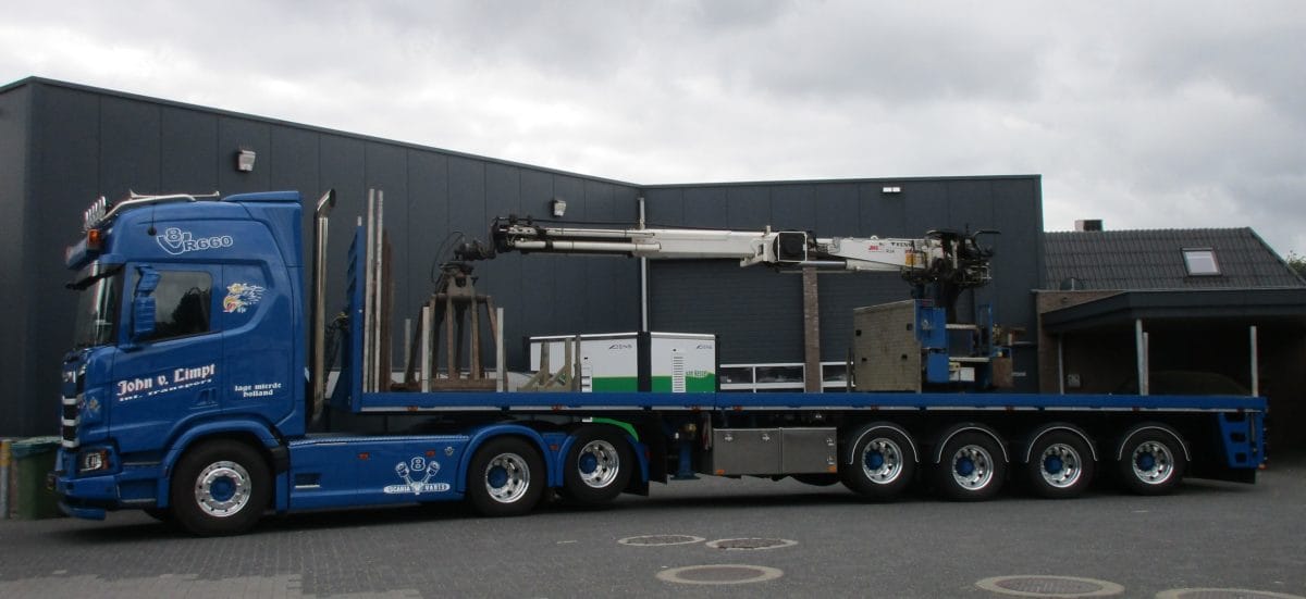 Van Limpt - Scania R660 XT 6x2 tractor - Floor TZD.454 semi-trailer - 1
