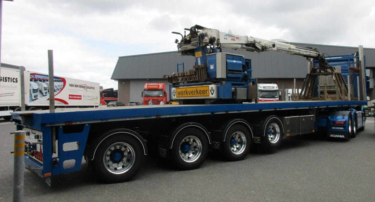 Van Limpt - Scania R660 XT 6x2 tractor - Floor TZD.454 semi-trailer - 6
