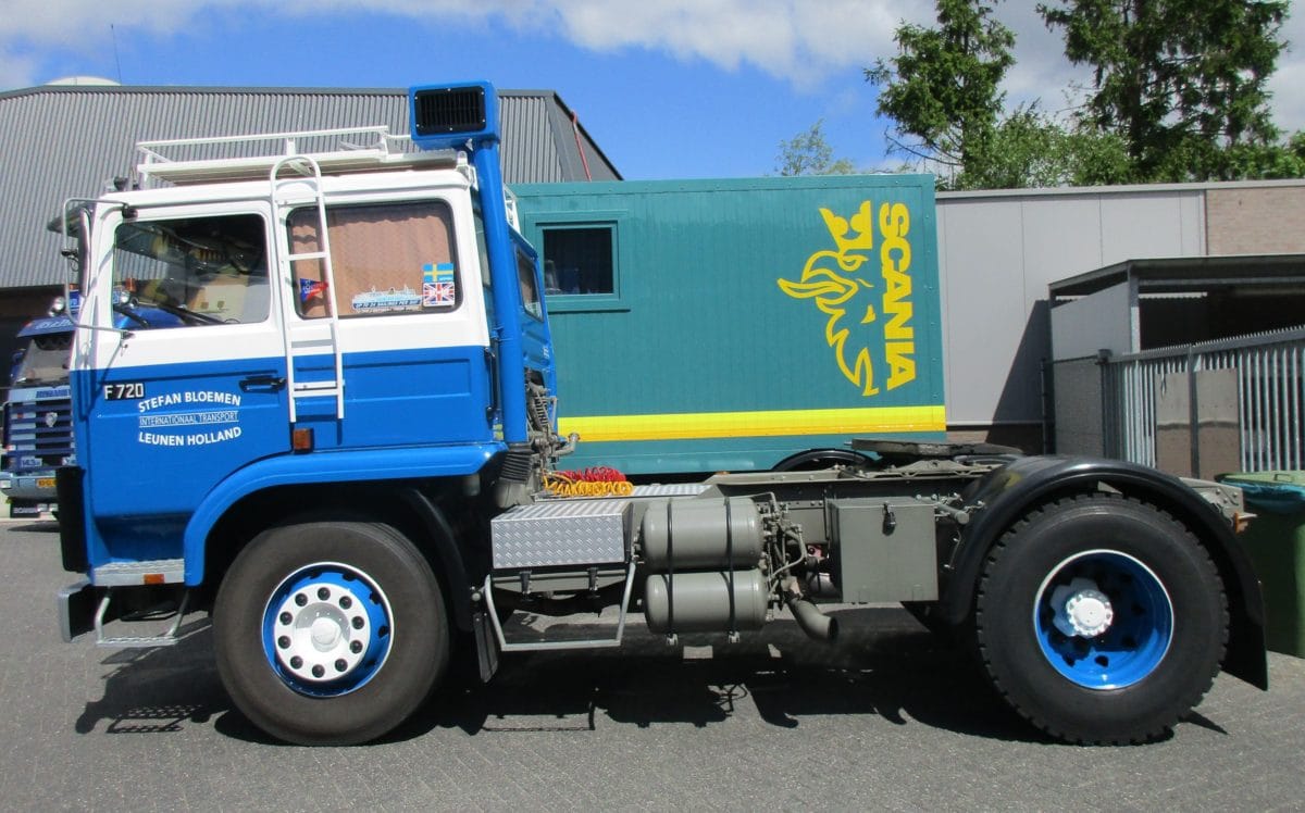 Truck Stop Classic: 1982 Volvo F720 4x2 Tractor – Volvo-Worthy 'Club of Four' Cabover 2 Stefan Bloemen - 1982 Volvo F7 sleeper cab 4x2 tractor - 2