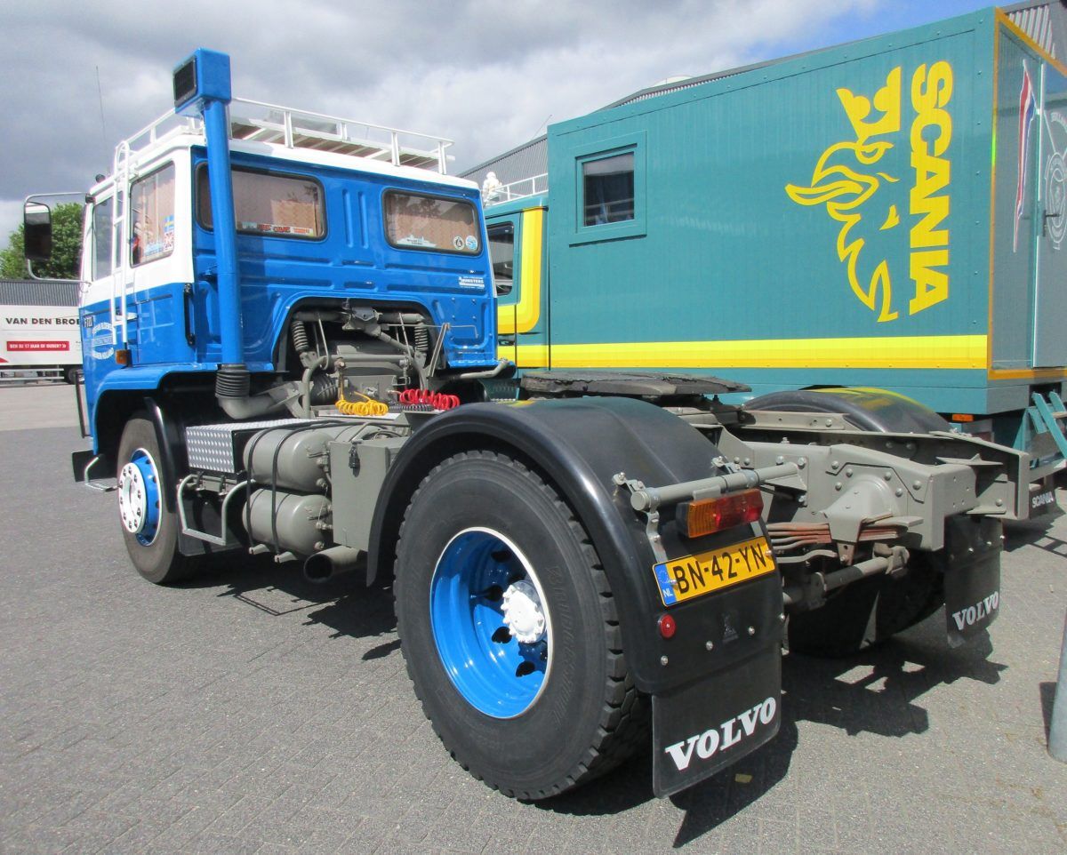 Truck Stop Classic: 1982 Volvo F720 4x2 Tractor – Volvo-Worthy 'Club of Four' Cabover 3 Stefan Bloemen - 1982 Volvo F7 sleeper cab 4x2 tractor - 3