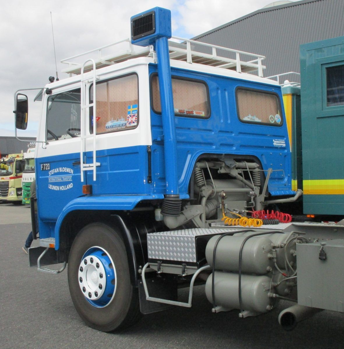 Truck Stop Classic: 1982 Volvo F720 4x2 Tractor – Volvo-Worthy 'Club of Four' Cabover 5 Stefan Bloemen - 1982 Volvo F7 sleeper cab 4x2 tractor - 5