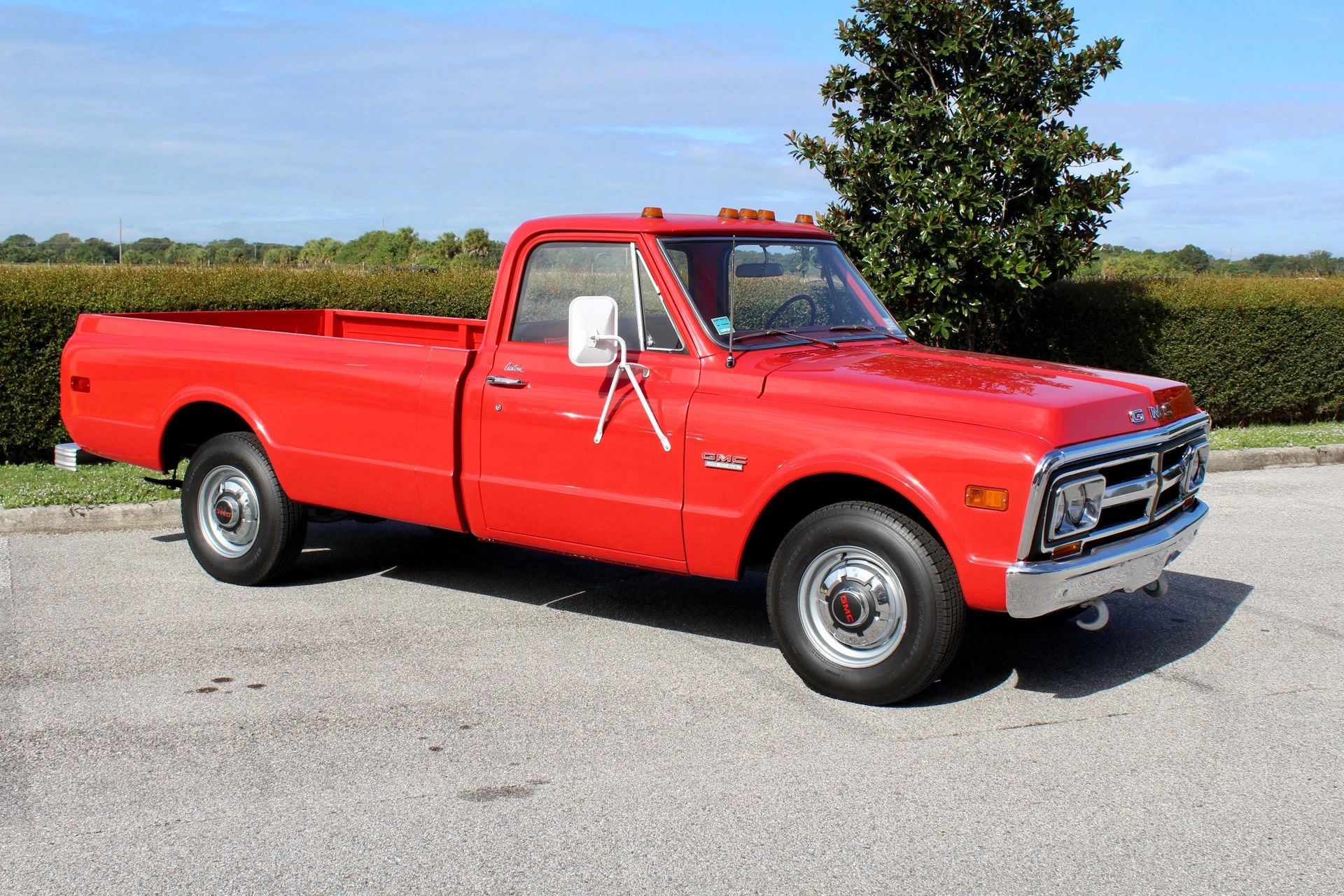 What Cars And Trucks Did Americans Buy In 1969? – A CC Auto Yearbook Feature 12 Right front 3q view of a red 1969 GMC 3600C pickup truck