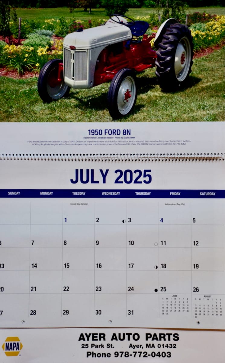 Automotive Calendars: The Ephemera That Keeps On Giving 18 DSC 0664