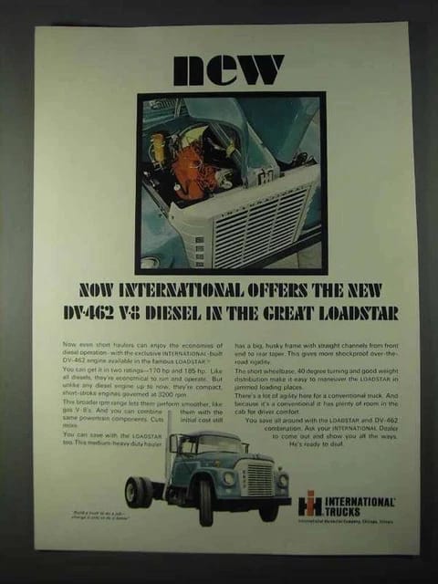 a 1966 International Harvester Loadstar Truck Ad DV 462