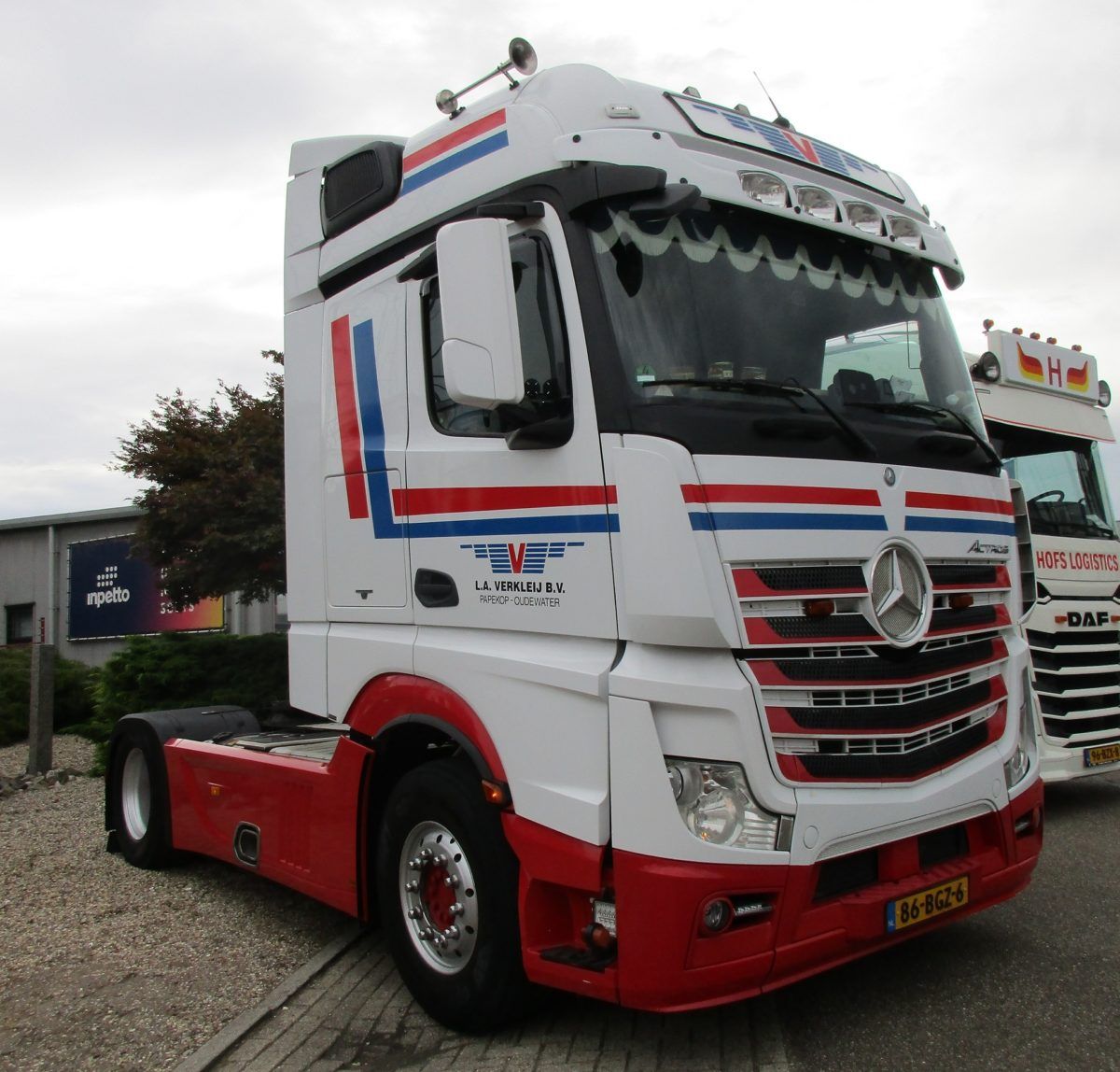 Verkleij - Mercedes-Benz Actros 4x2 tractor