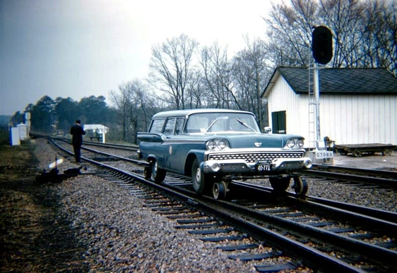 Text by Patrick Bell. Today we have some cars and trucks that were working on the railroad.  There is a good variety of track inspection vehicles that were equipped to [&hellip;]