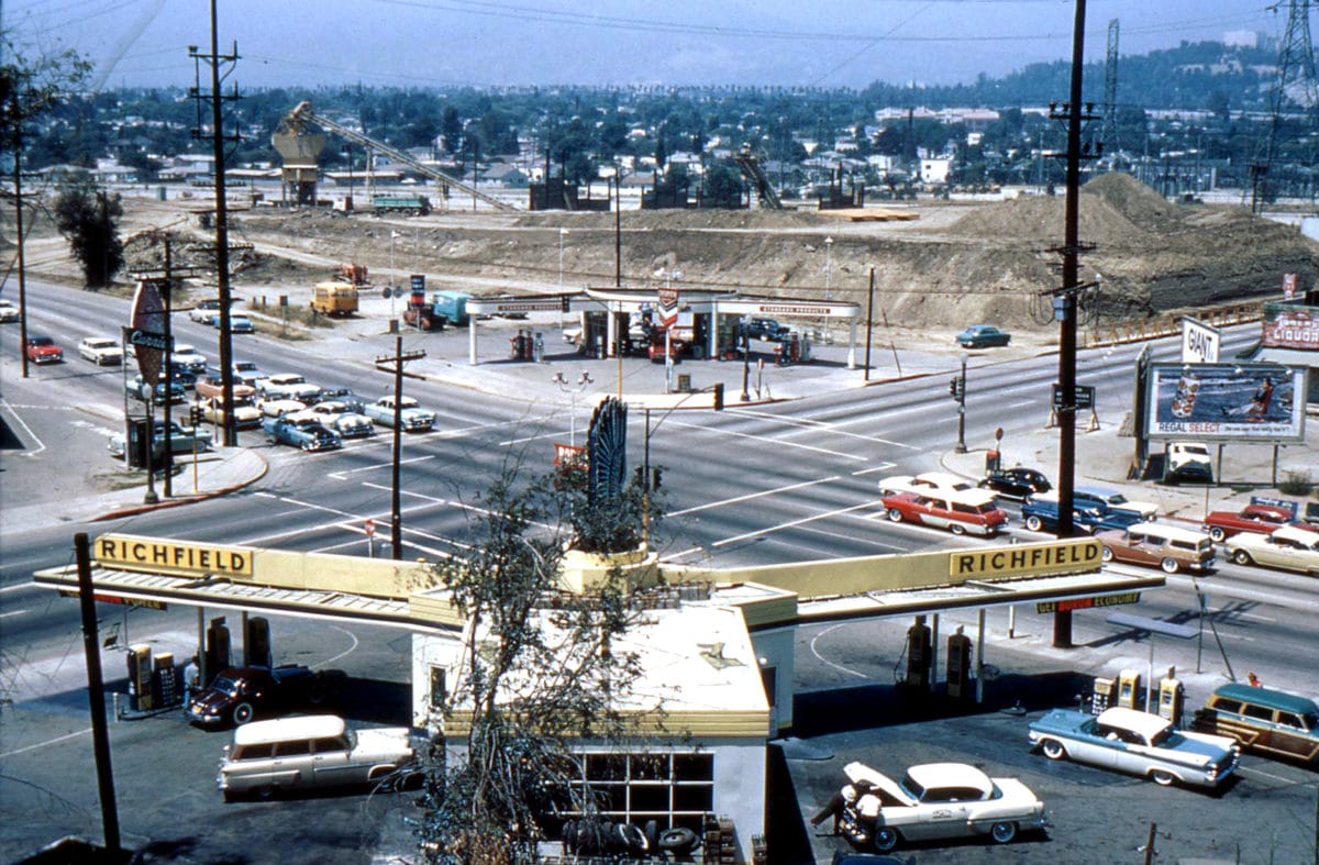 Fill 'Er Up! - Classic Gas Stations In The '50s, & '60s 3 1960 Riverside Fletcher001 edited copy