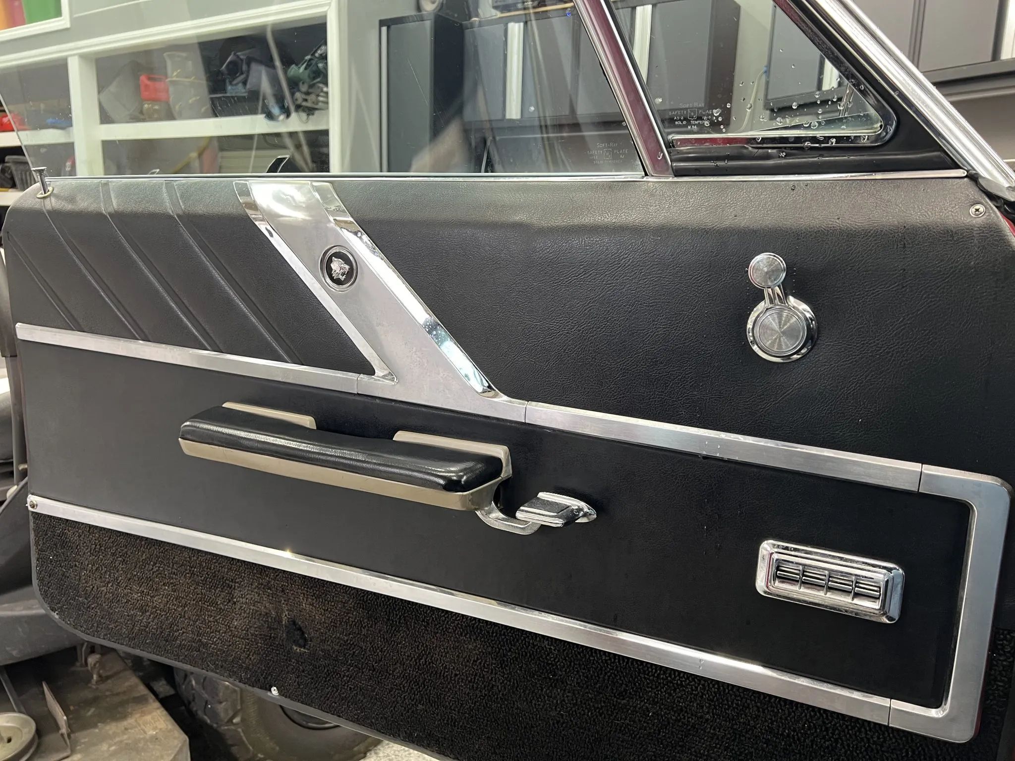 Full-Size Buicks Of The 1960s: How Buick Reinvented Its Lineup Between 1959 And 1970 21 Driver's door trim of a 1965 Buick Wildcat Custom two-door hardtop with black interior