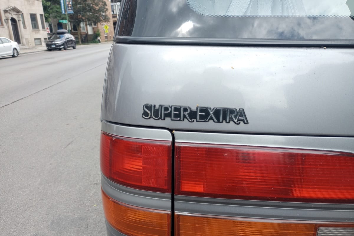 c. 1992 Toyota TownAce Super Extra. Wrigleyville, Chicago, Illinois. Sunday, July 6, 2025.