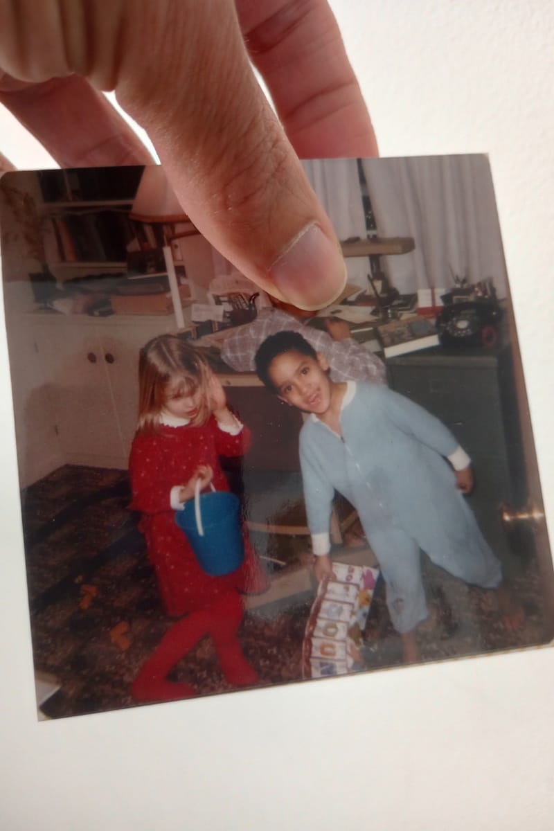 Second cousins. Northwest Ohio, late 1970s.
