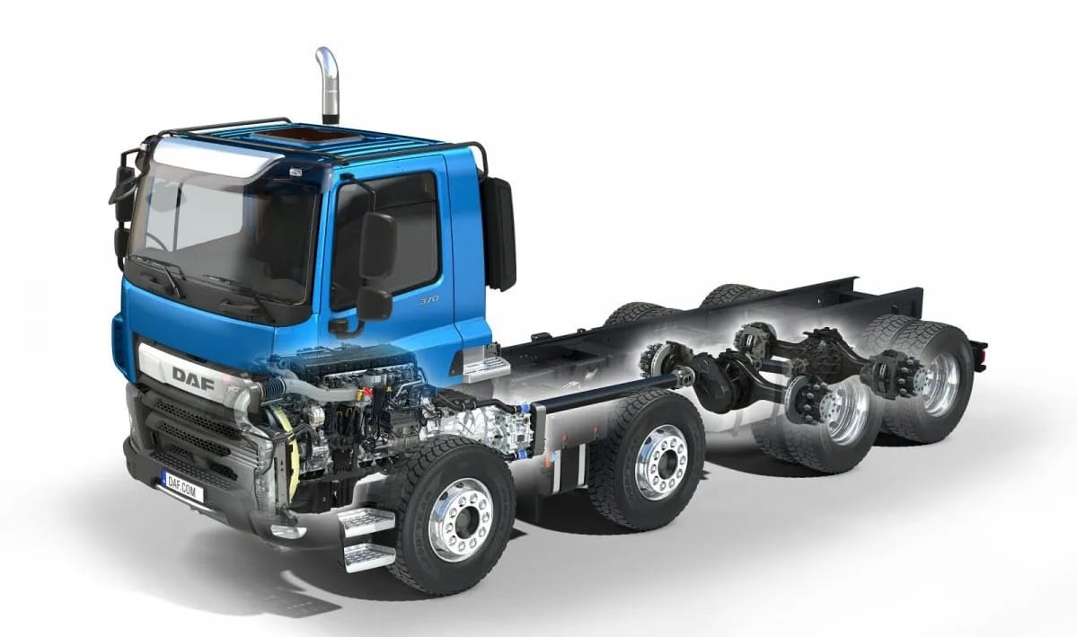 DAF CF Construction 8x4 chassis-cab