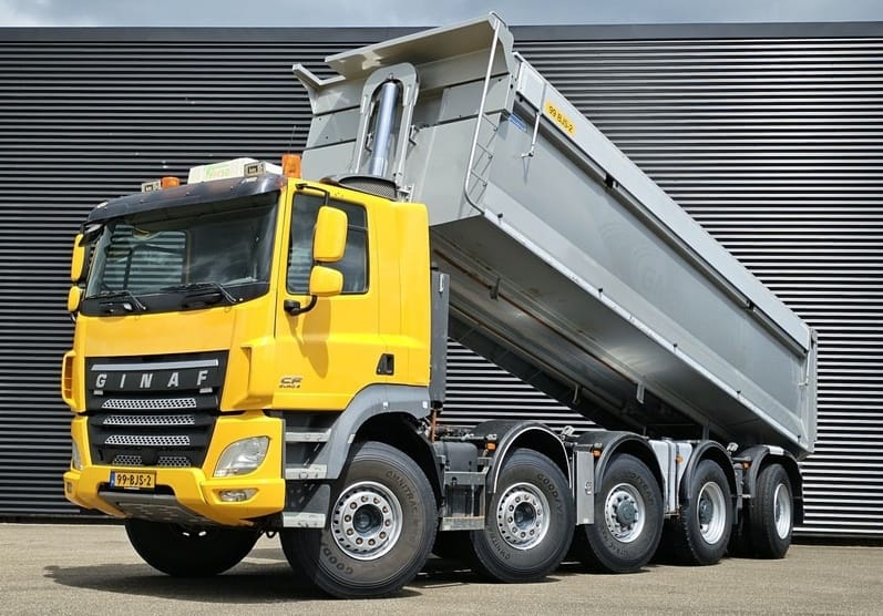 Ginaf X6 5350 CTSE 10x6 end dump truck - 3