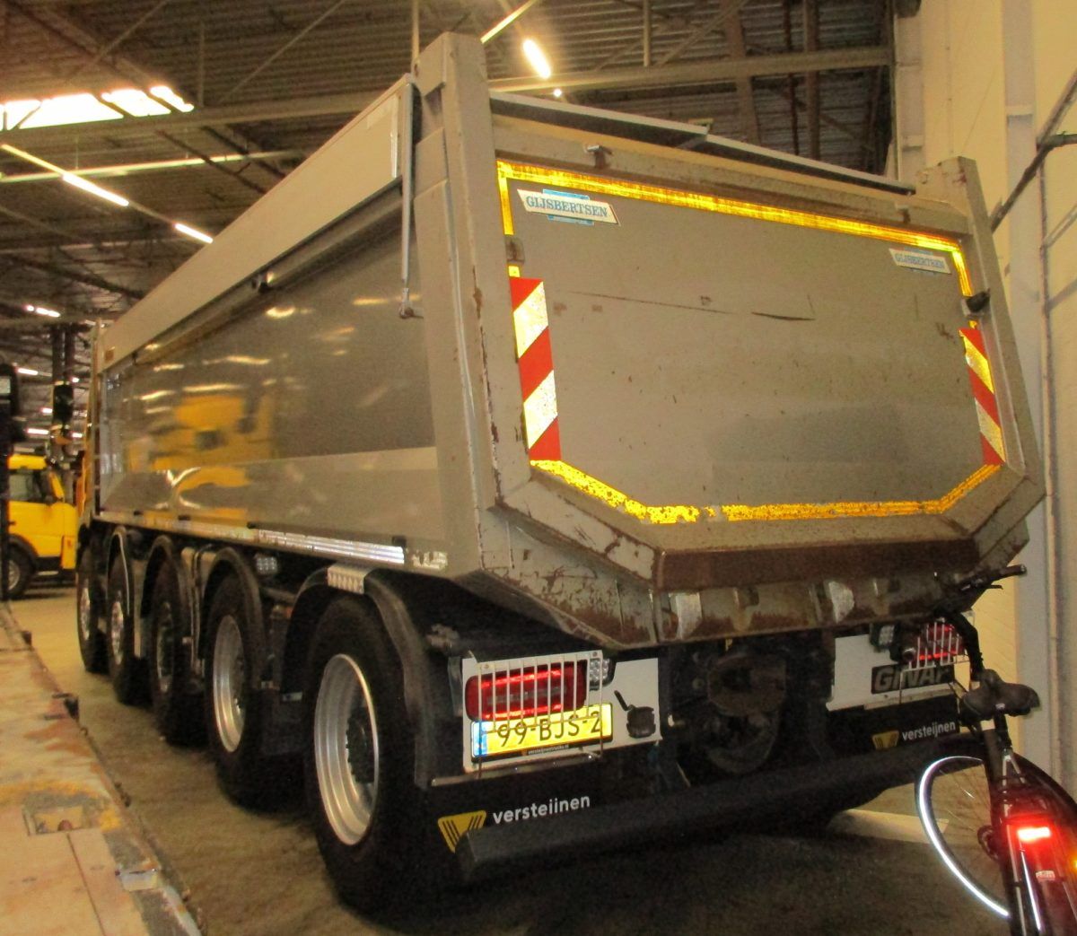 Ginaf X6 5350 CTSE 10x6 end dump truck - 2