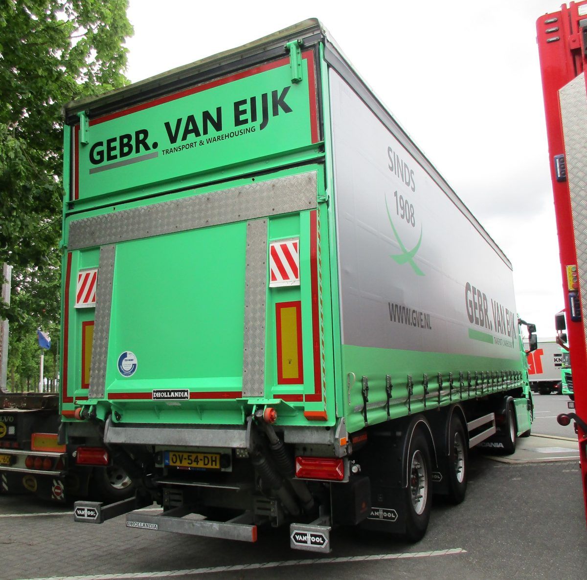 Van Eijk - Scania R420 - Van Hool curtainsider - 3