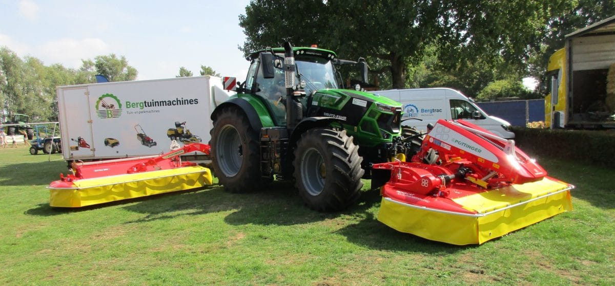 CC Global: 2024 And 2025 Harvest Days - Agro-Modernities And Their Supporters 8 Deutz-Fahr 6180 TTV Warrior - Pöttinger disc mowers - 1