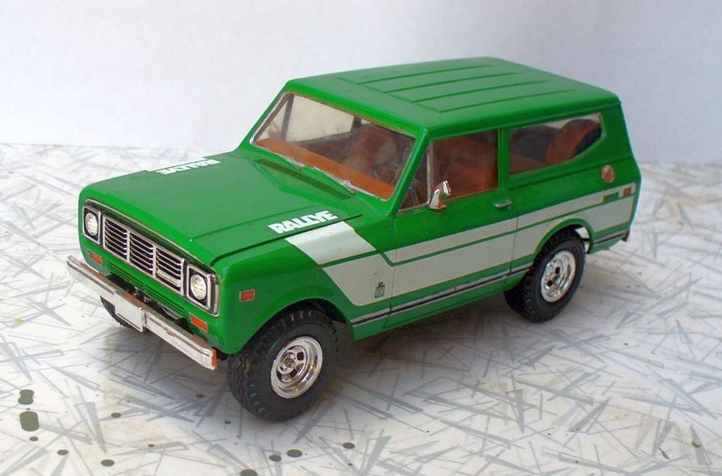 CC In Scale: Groovy Greens – 1970s Model Cars In Every Shade 1 Photo of a scale model of a green SUV