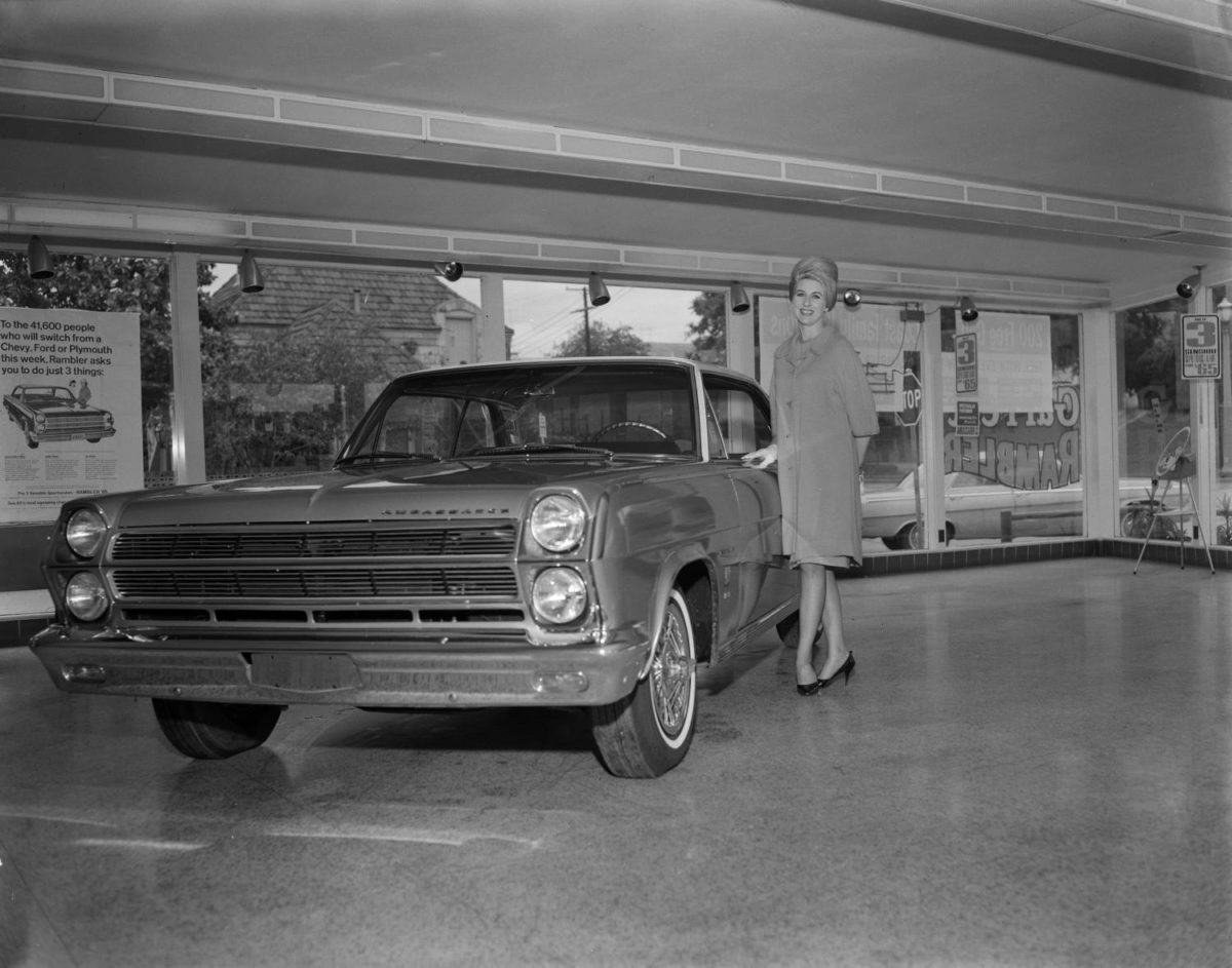 The Rambler Appeal: Vintage Photos Of Female Car Buyers At Rambler Dealers 1 metadc1336456 xl UNTA AR0847 004 03 195