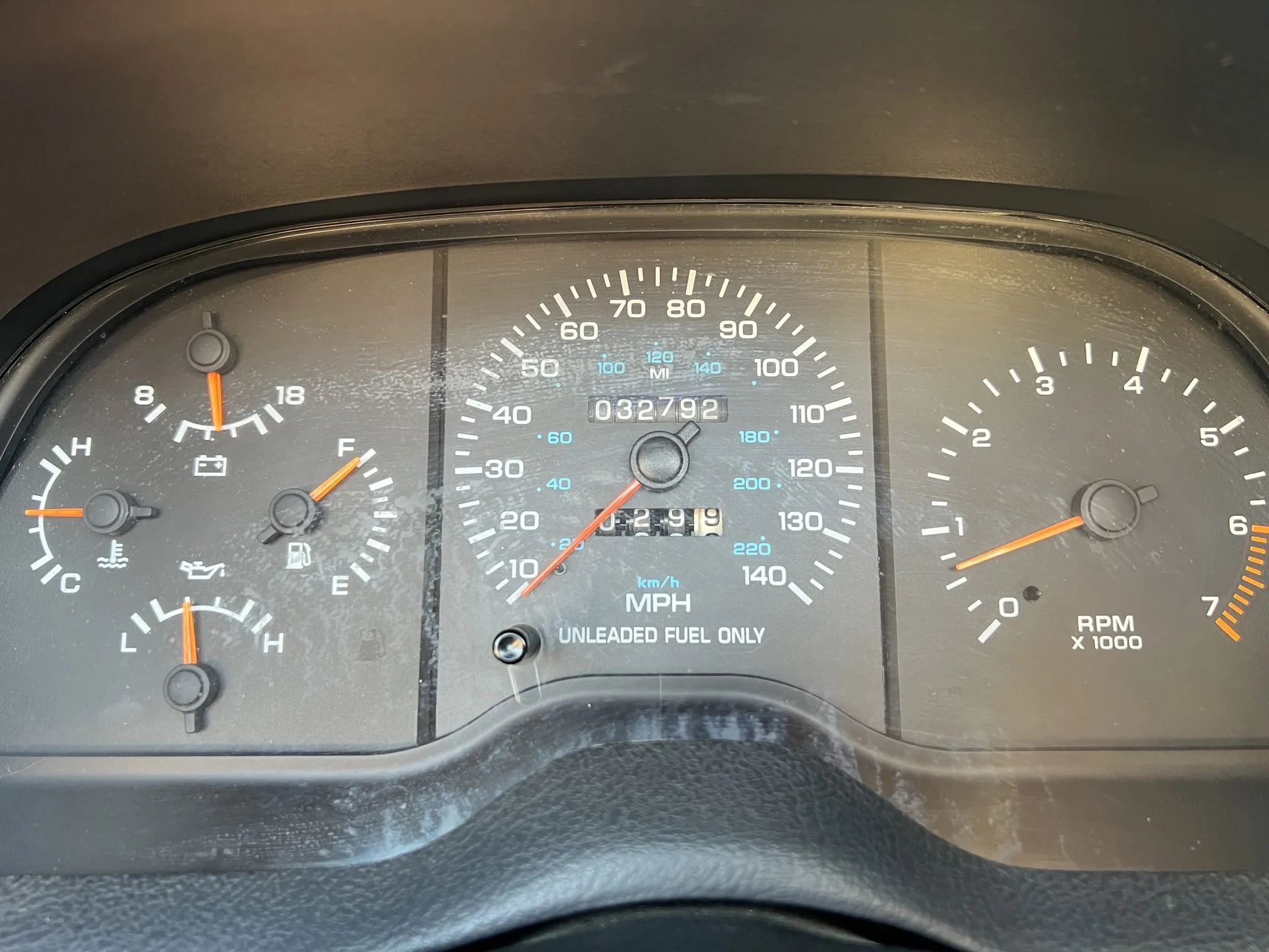 1994–1995 Chrysler LeBaron GTC Convertible – A Rental Car Favorite Nears Its Final Curtain 10 Instrument panel of a 1995 Chrysler LeBaron