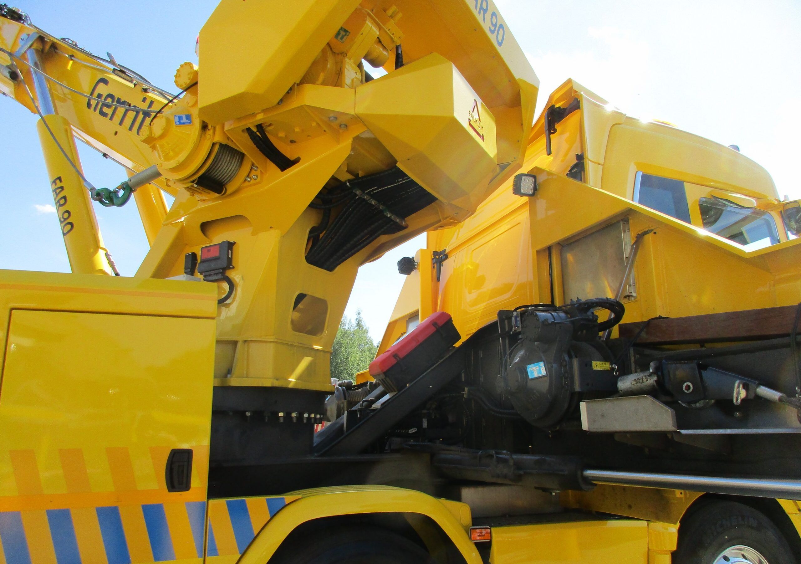 CC Global: Scania 770S V8 10x4/6 Wrecker-Rotator – I Love It When a Plan Comes Together 7 Gerritse Tiel - Scania 770S V8 10x4/6 with Falkom wrecker-rotator - 3