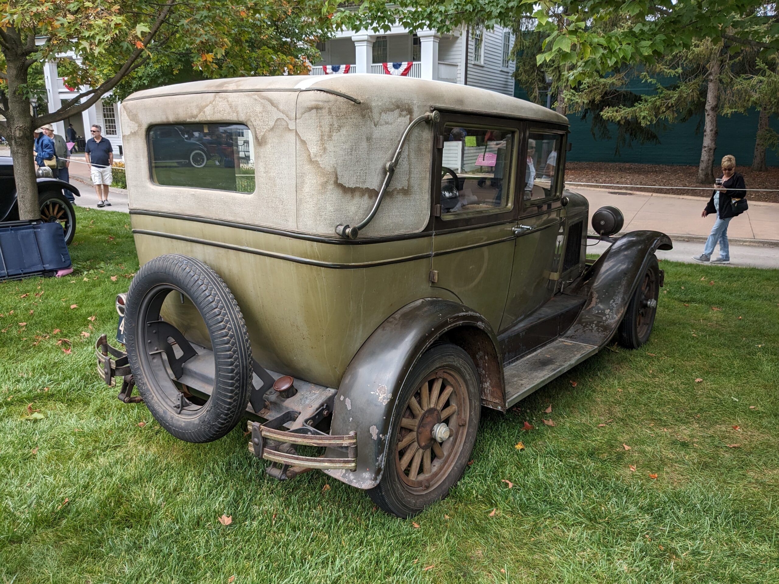 Car Show Finds: Would You Rather Have A Restored Or An Untouched 1928 Pontiac 6-28 Sport Landau Sedan? 6 PXL 20230909 154940583 scaled