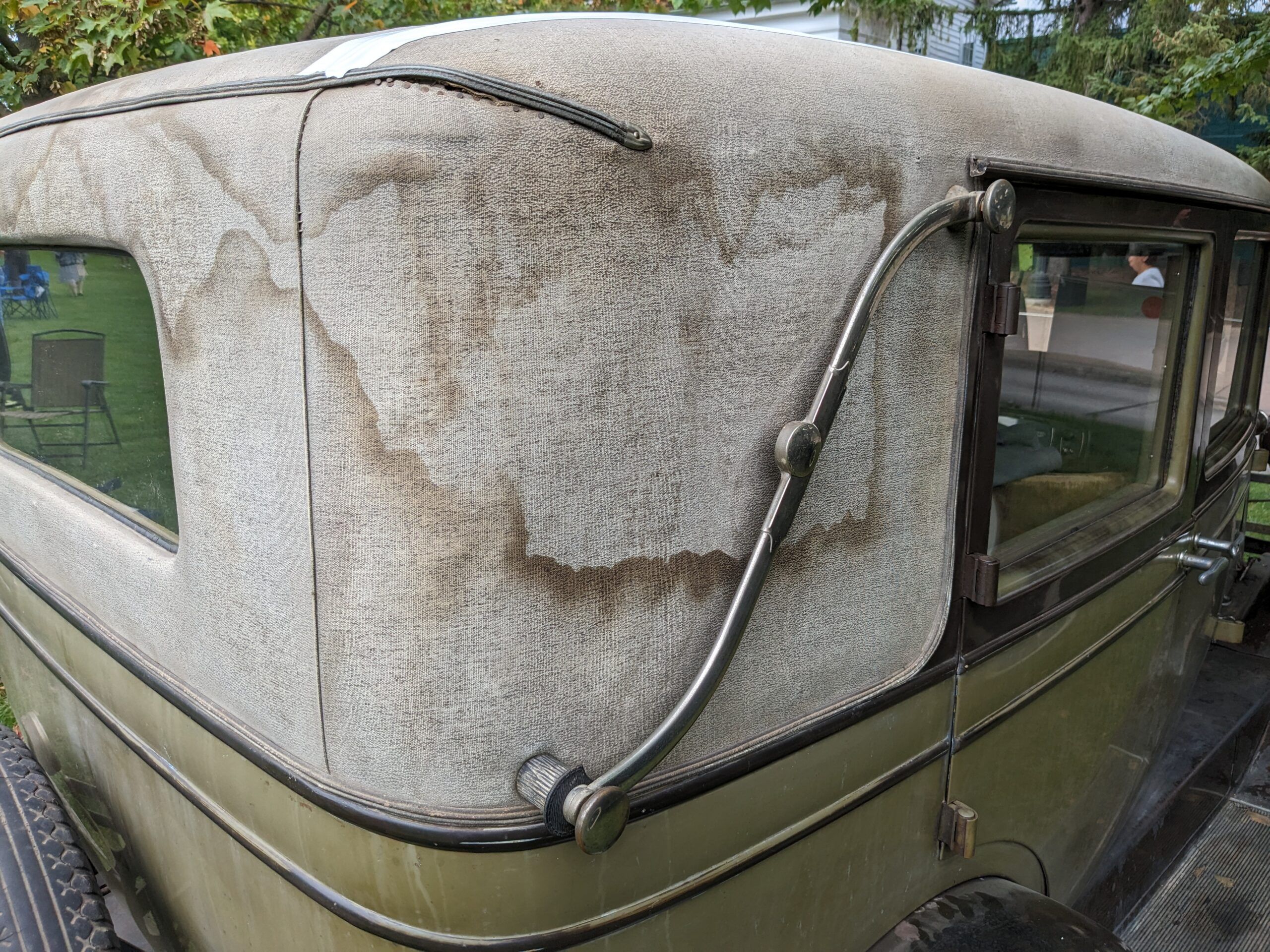 Car Show Finds: Would You Rather Have A Restored Or An Untouched 1928 Pontiac 6-28 Sport Landau Sedan? 9 PXL 20230909 154945569 scaled