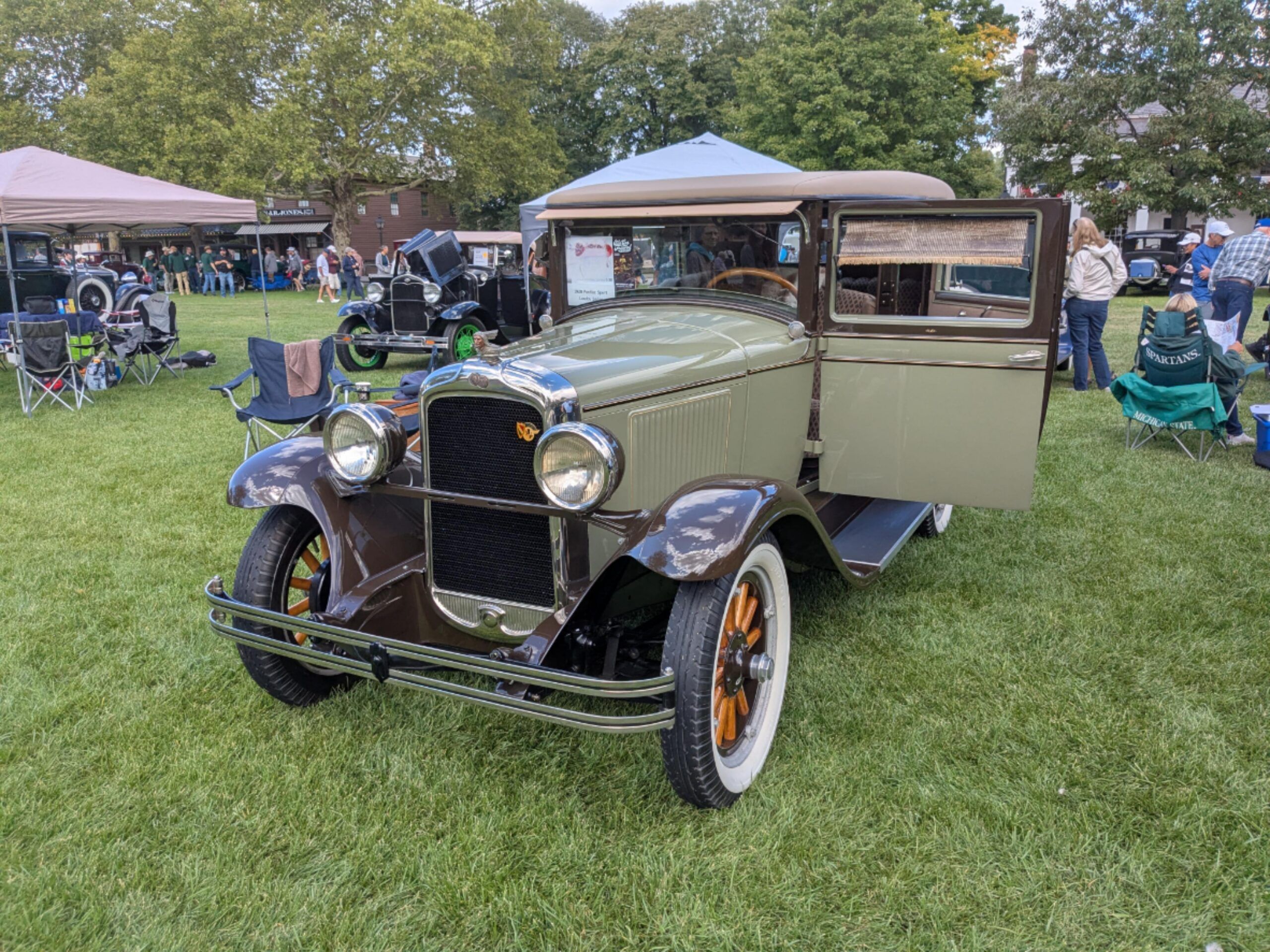 Car Show Finds: Would You Rather Have A Restored Or An Untouched 1928 Pontiac 6-28 Sport Landau Sedan? 13 PXL 20250906 153823432a scaled
