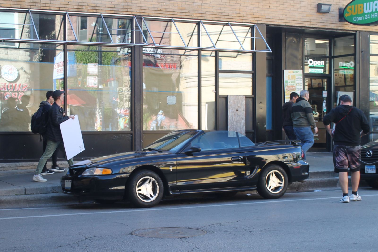 Curbside Musings: 1998 Ford Mustang Convertible – Still Going The Distance 1 1998 Ford Mustang convertible. Lakeview, Chicago, Illinois. Sunday, October 12, 2025.