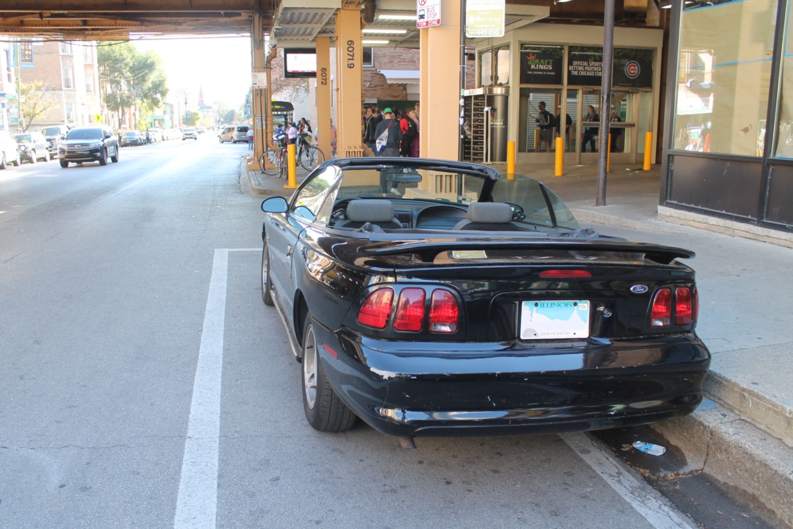 Curbside Musings: 1998 Ford Mustang Convertible – Still Going The Distance 6 1998 Ford Mustang convertible. Lakeview, Chicago, Illinois. Sunday, October 12, 2025.