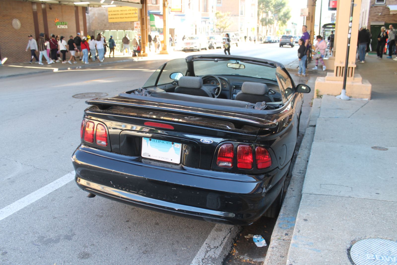 Curbside Musings: 1998 Ford Mustang Convertible – Still Going The Distance 2 1998 Ford Mustang convertible. Lakeview, Chicago, Illinois. Sunday, October 12, 2025.