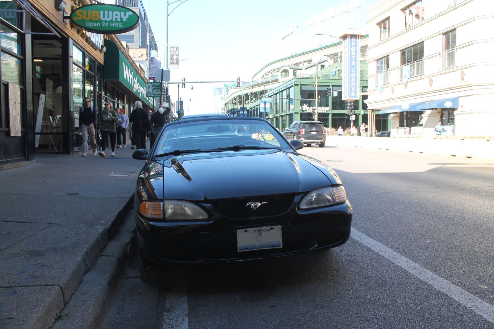 Curbside Musings: 1998 Ford Mustang Convertible – Still Going The Distance 8 1998 Ford Mustang convertible. Lakeview, Chicago, Illinois. Sunday, October 12, 2025.
