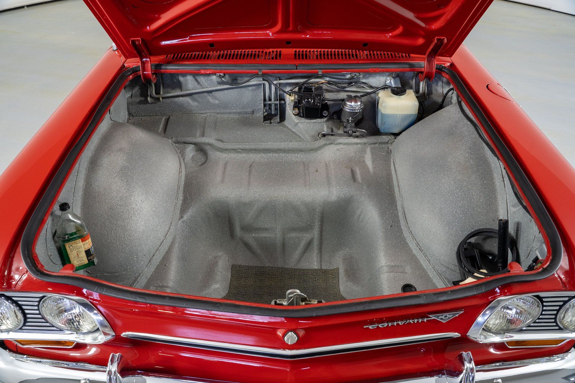 Squirts, Bottles and Bags: A Kleer View on Windshield Washing History 26 1963 chevrolet corvair monza spyder