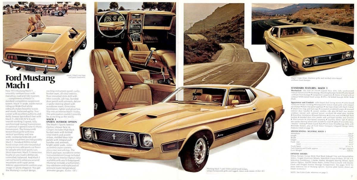 1973 Ford Mustang Mach 1: One Owner Since New, With Q-Code 351 And 4-Speed 4 1973 00087 05