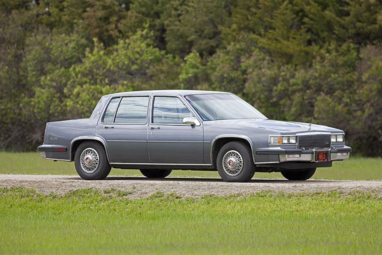 1985 Cadillac De Ville 4.3 V-6 Diesel: The Most Underpowered Cadillac Since Before WW2 14 Right front 3q view of a gray 1985 Cadillac Sedan de Ville