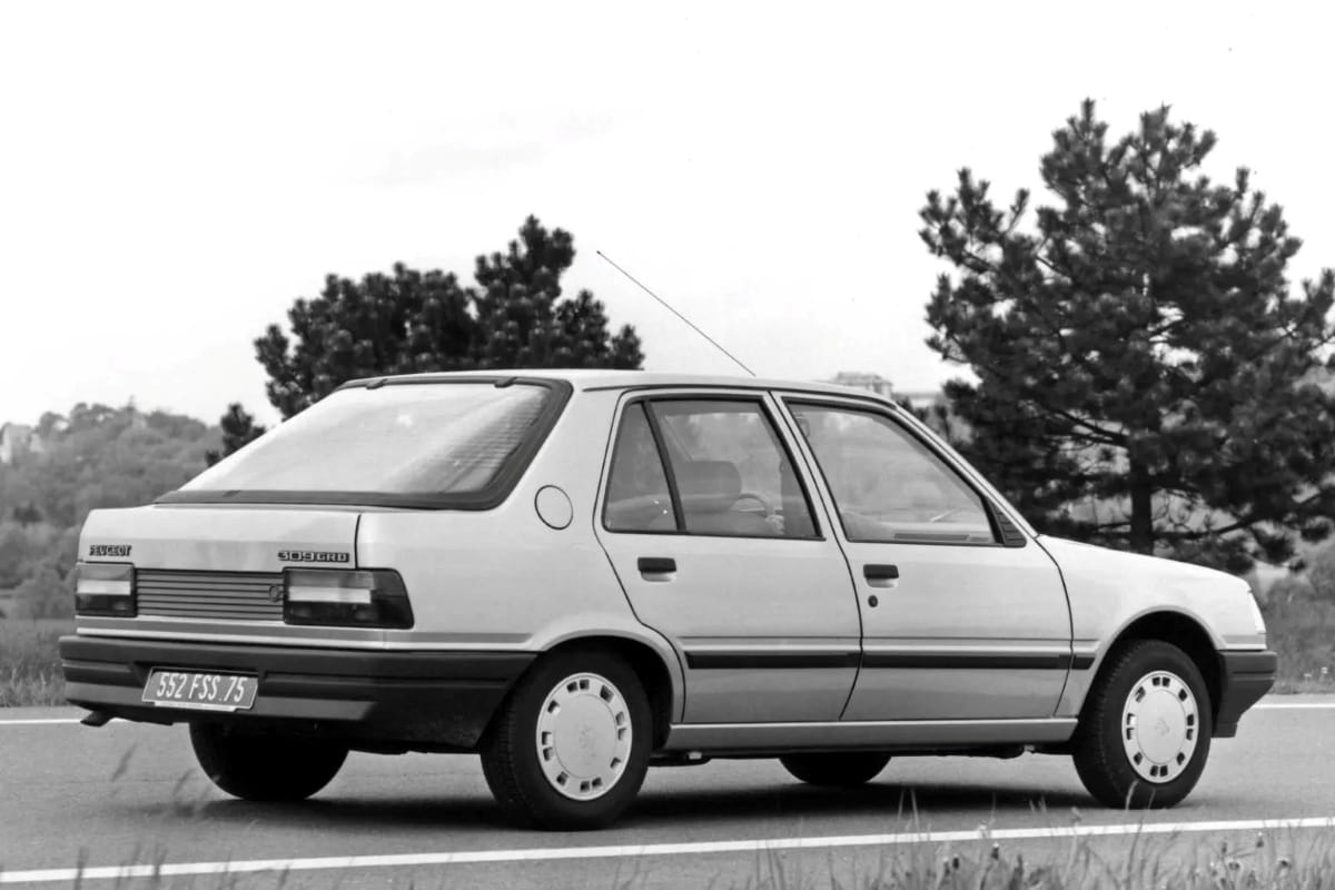 Curbside Classic: 1993 Peugeot 309 GTI – Neutered Lion 3 309mk1 diesel
