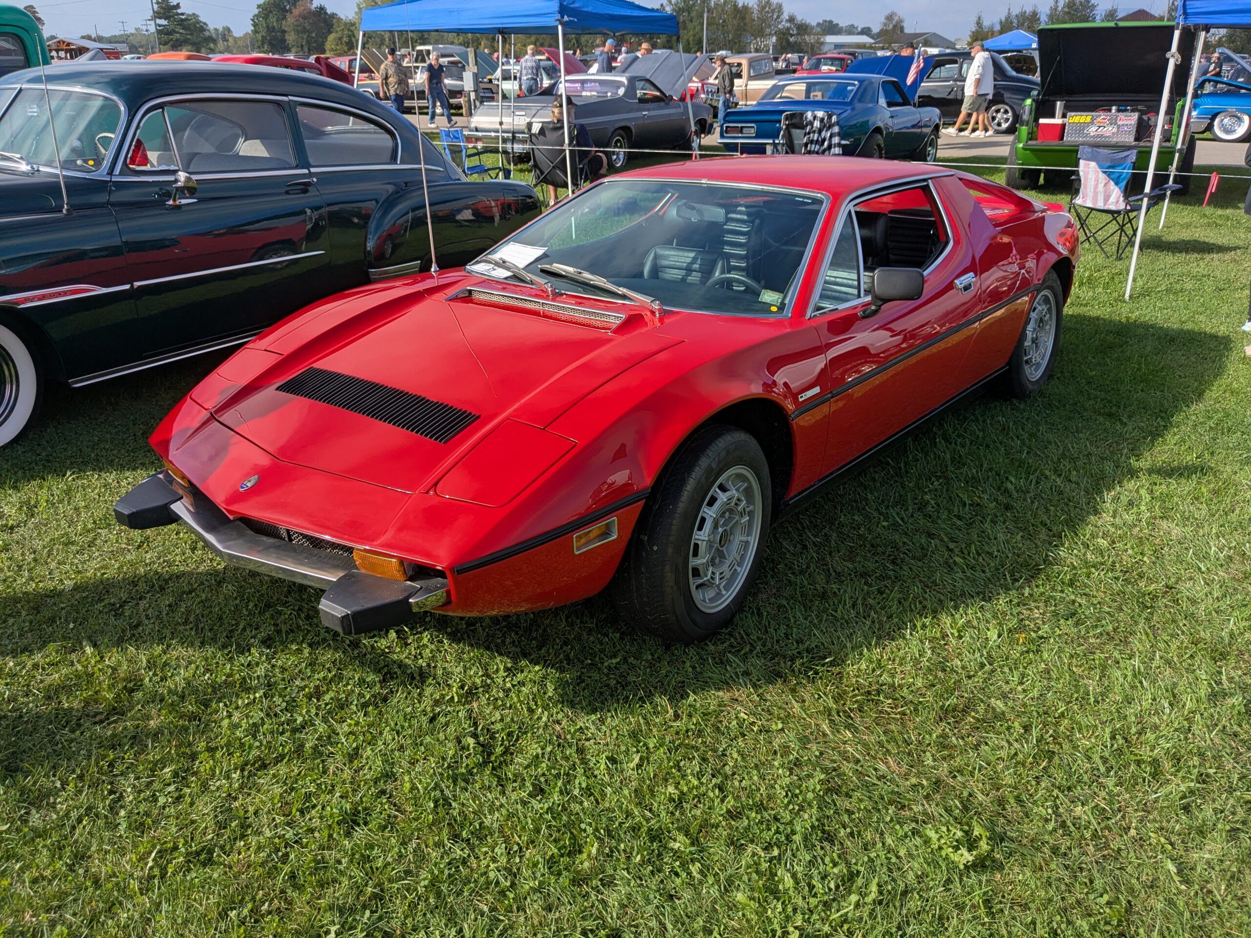 1974 Maserati Merak: Waiter, There's A Truffaut In My Fellini - Where Citroën Meets Maserati 11 Picture of left-front three-quarter view of 1974 Maserati Merak in red
