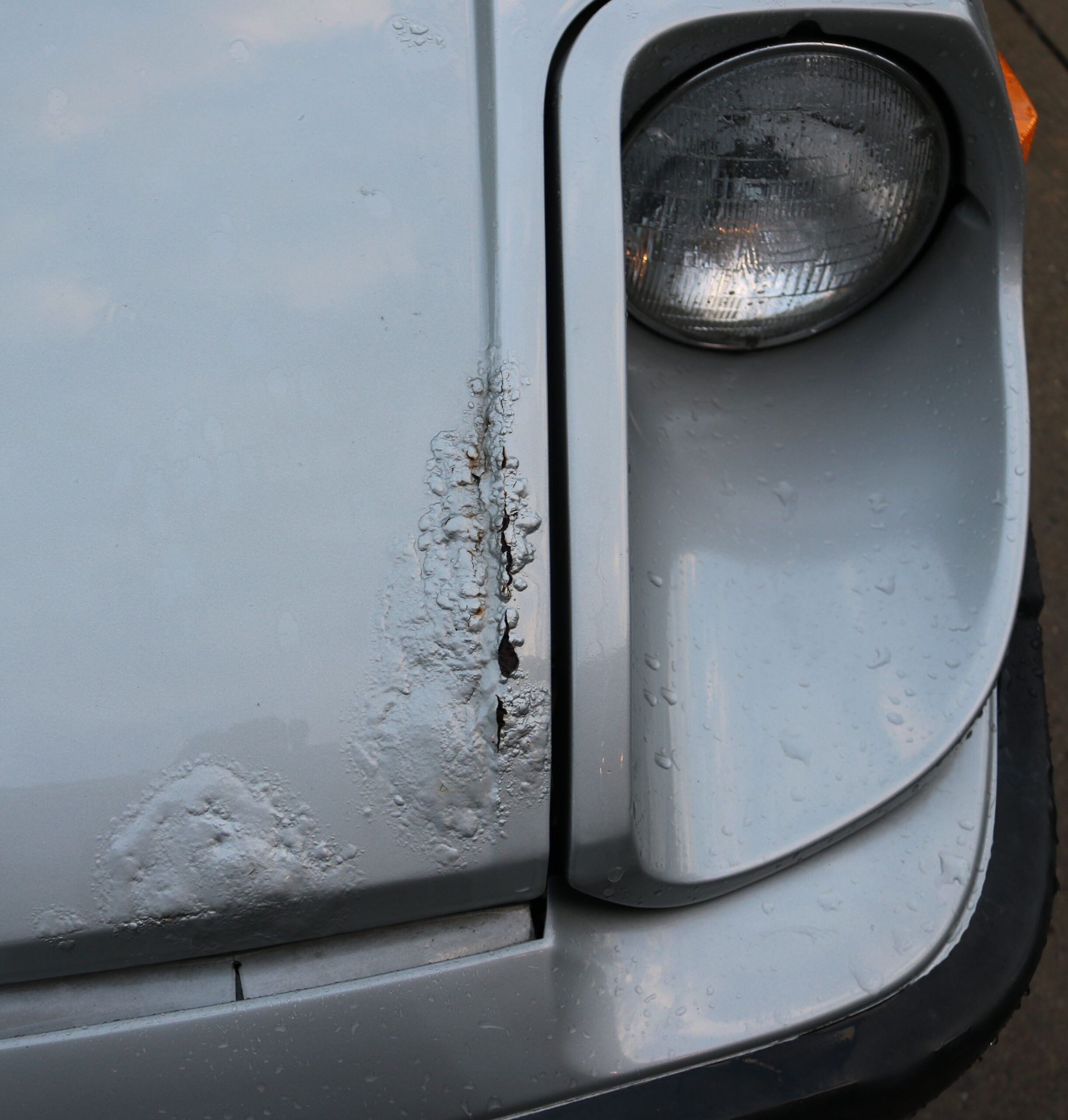My 1982 Datsun (by Nissan) 280ZX: Rust Never Sleeps (Part 2) 6 Z hood with holes scaled