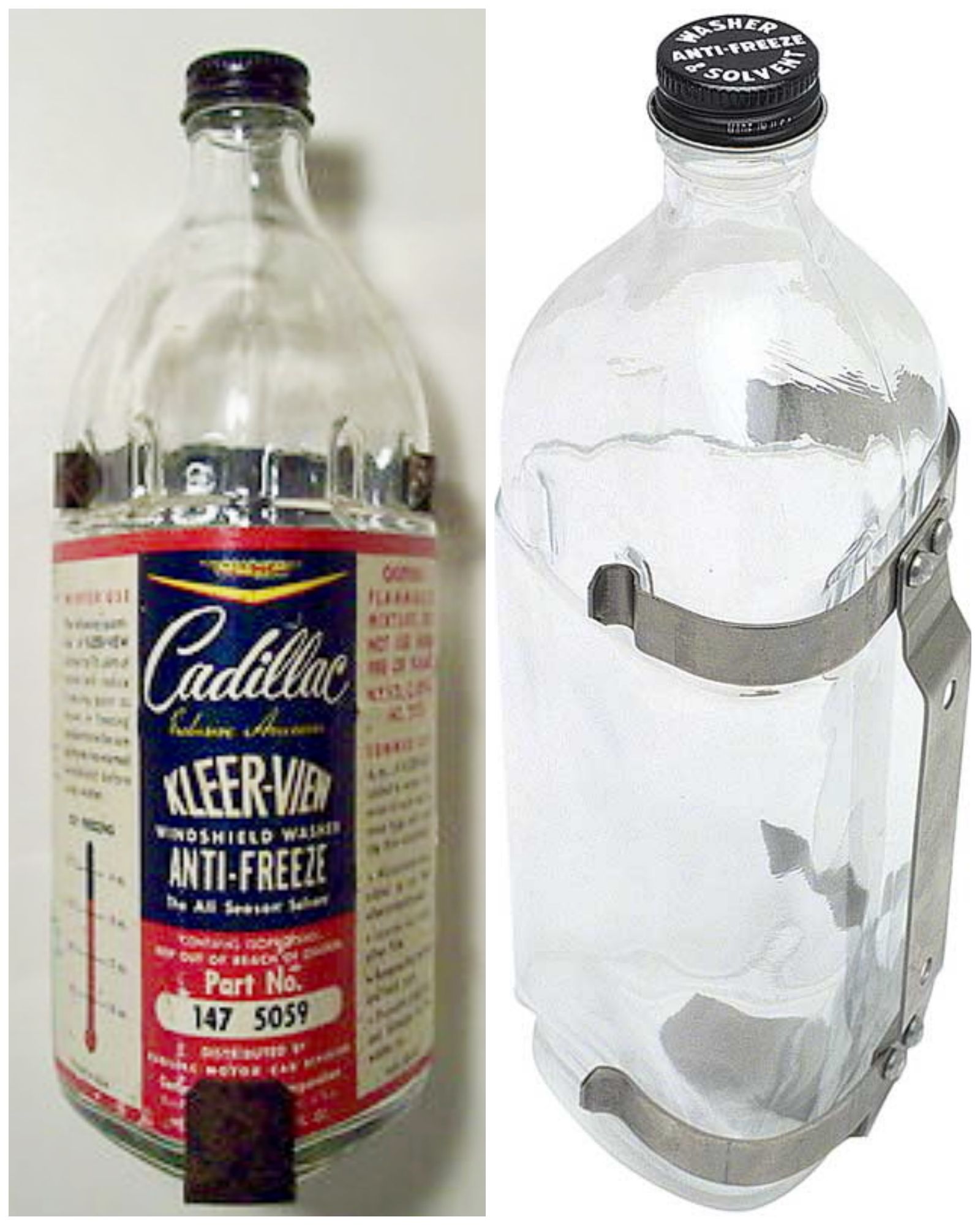 Squirts, Bottles and Bags: A Kleer View on Windshield Washing History 25 kleerviewbottles 1