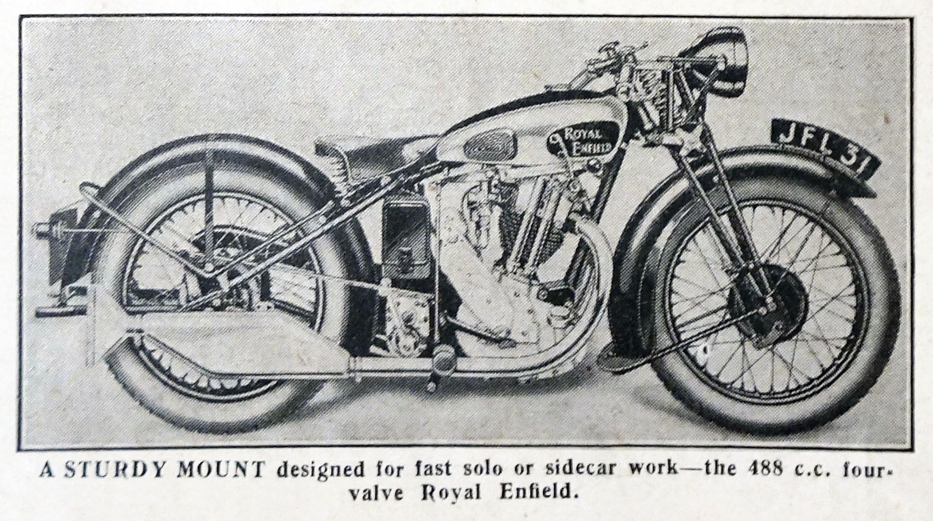 Royal Enfield Bullet: A Storied Motorcycle That's Built like A Gun, Goes Like A Bullet 2 19311932 Bullet