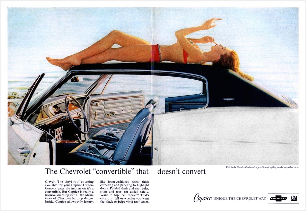 1965-69 Chevrolet Caprice Ads: How To Sell A Luxury Chevy 6 1966 Chevrolet Caprice ad