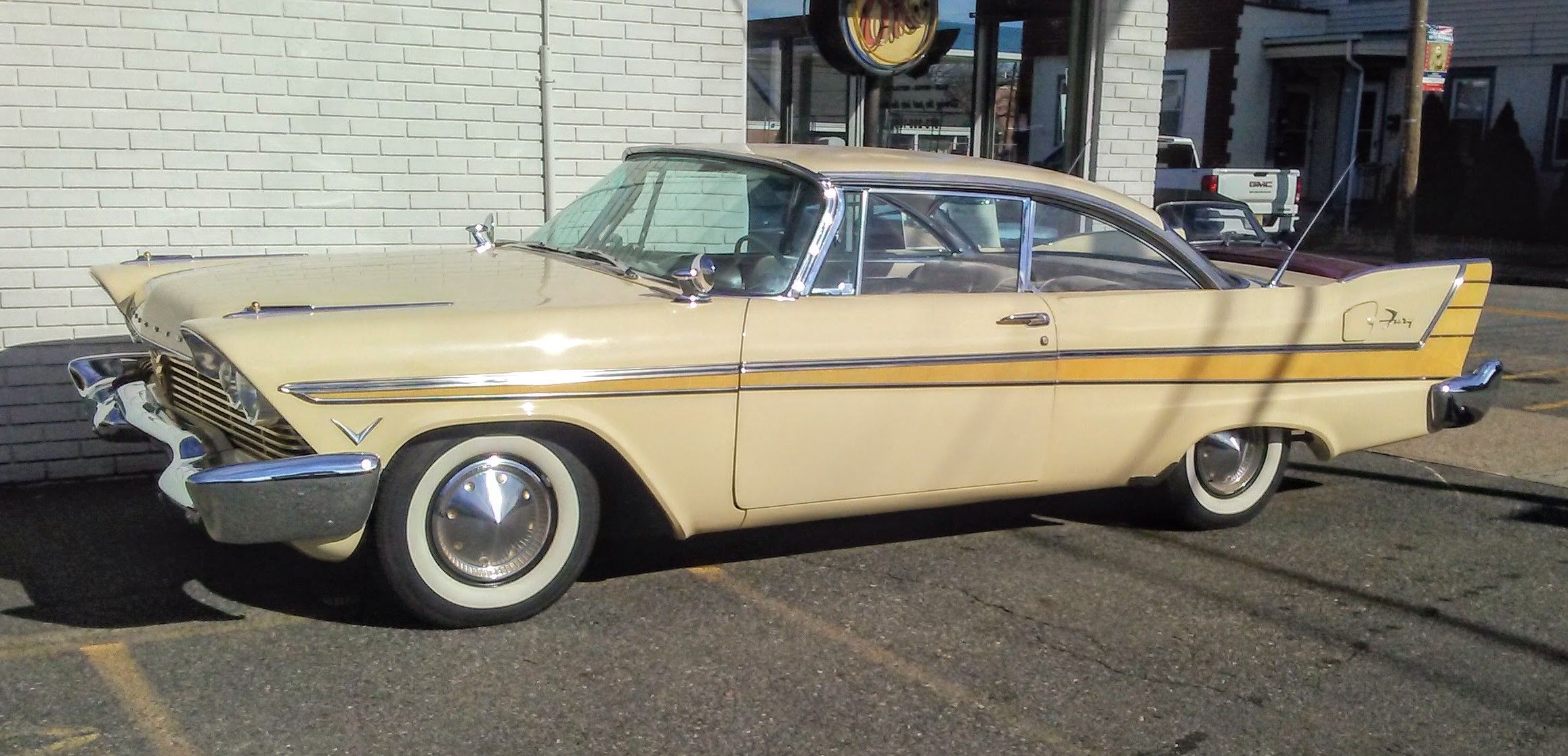1957 Fury by Plymouth: Resplendent in Buckskin Beige and Gold 5 20251118 114035 EDIT