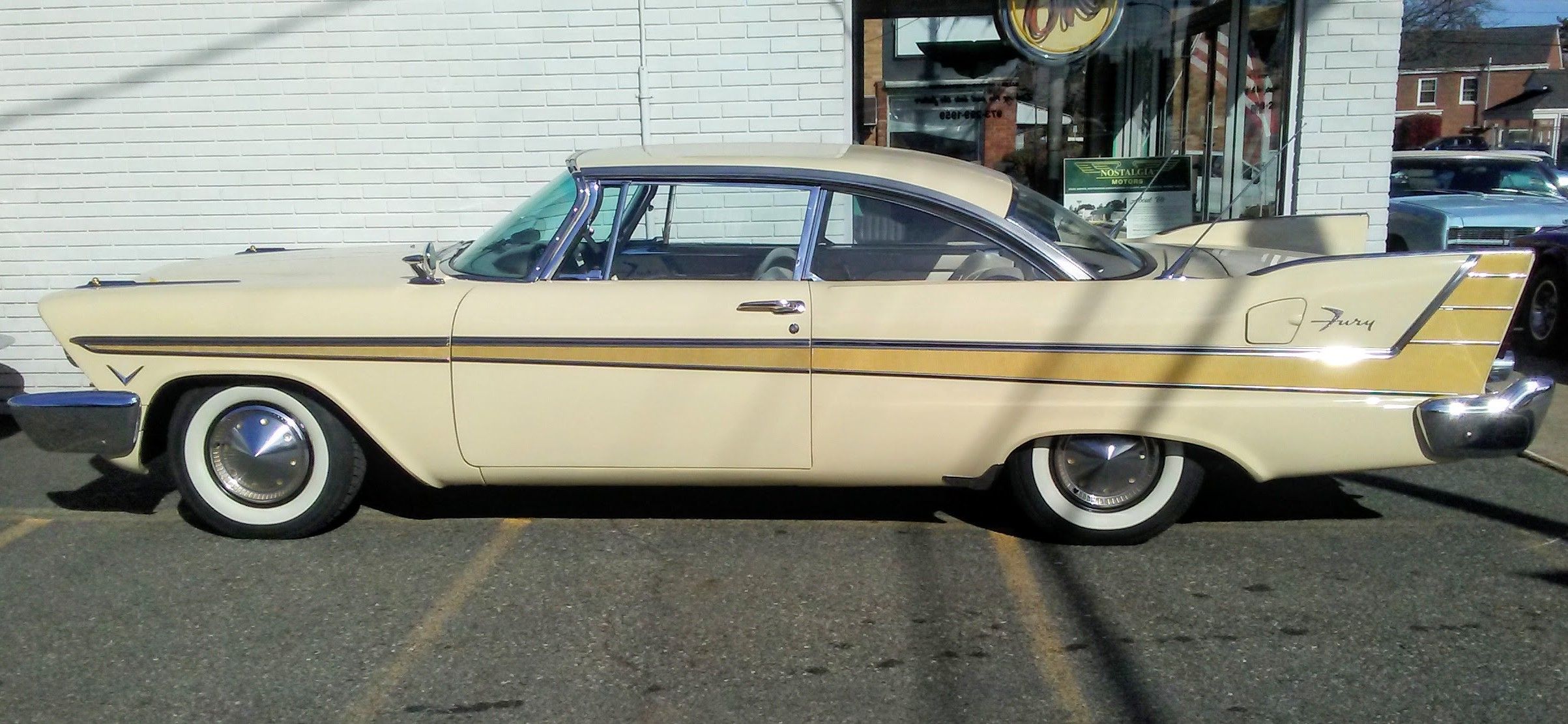 1957 Fury by Plymouth: Resplendent in Buckskin Beige and Gold 6 20251118 114326 EDIT