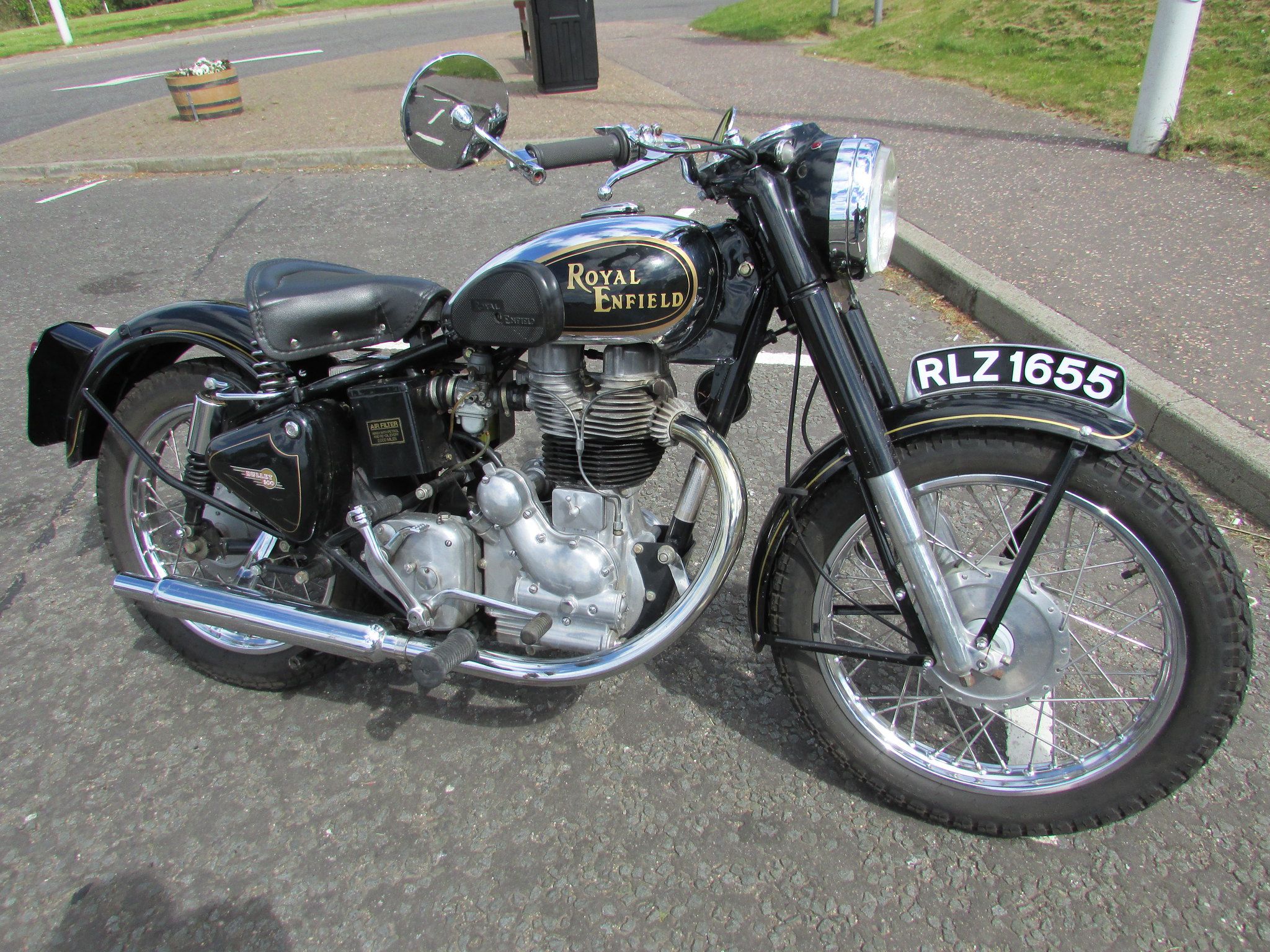 Royal Enfield Bullet: A Storied Motorcycle That's Built like A Gun, Goes Like A Bullet 12 Black Royal Enfield 500 motorcycle