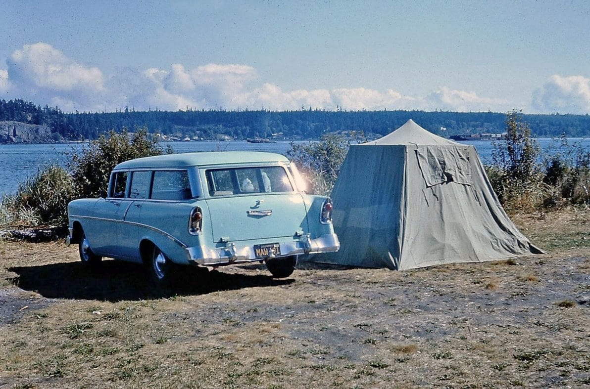 Camping Scenes From The Past In Vintage Photos - 1950s to 1970s 3 3 9 5