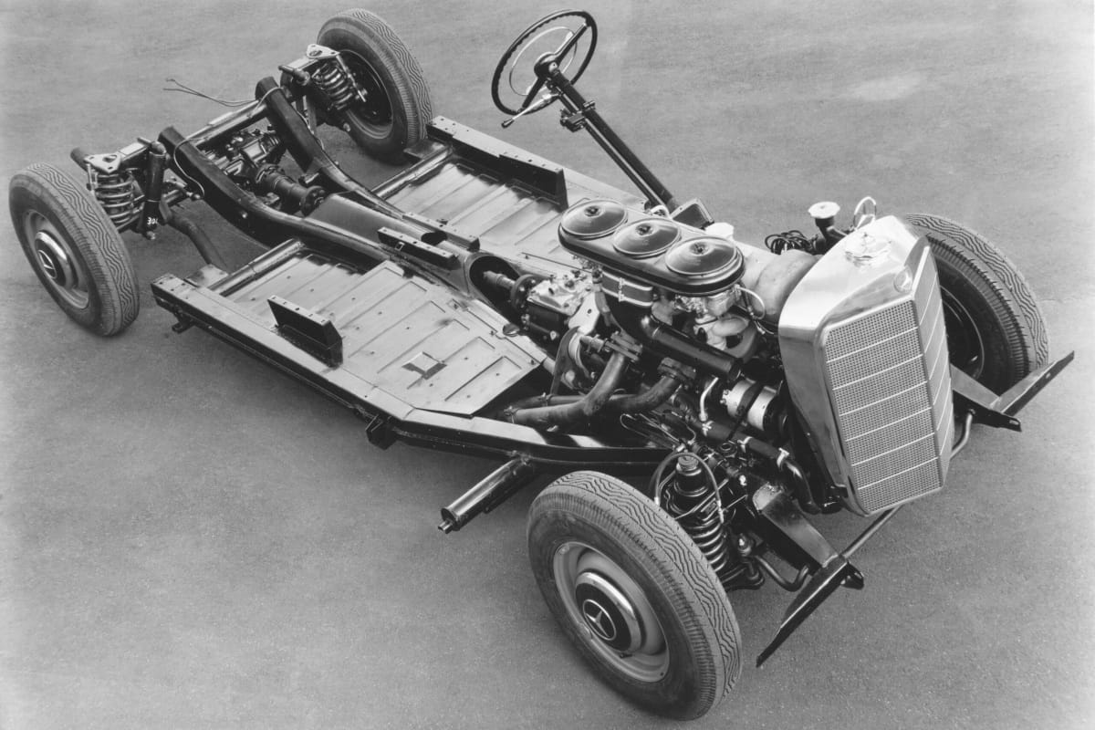 Curbside Classic: 1955 Mercedes-Benz 300 S (W188) Coupé – One And Only 3 300 Chassis