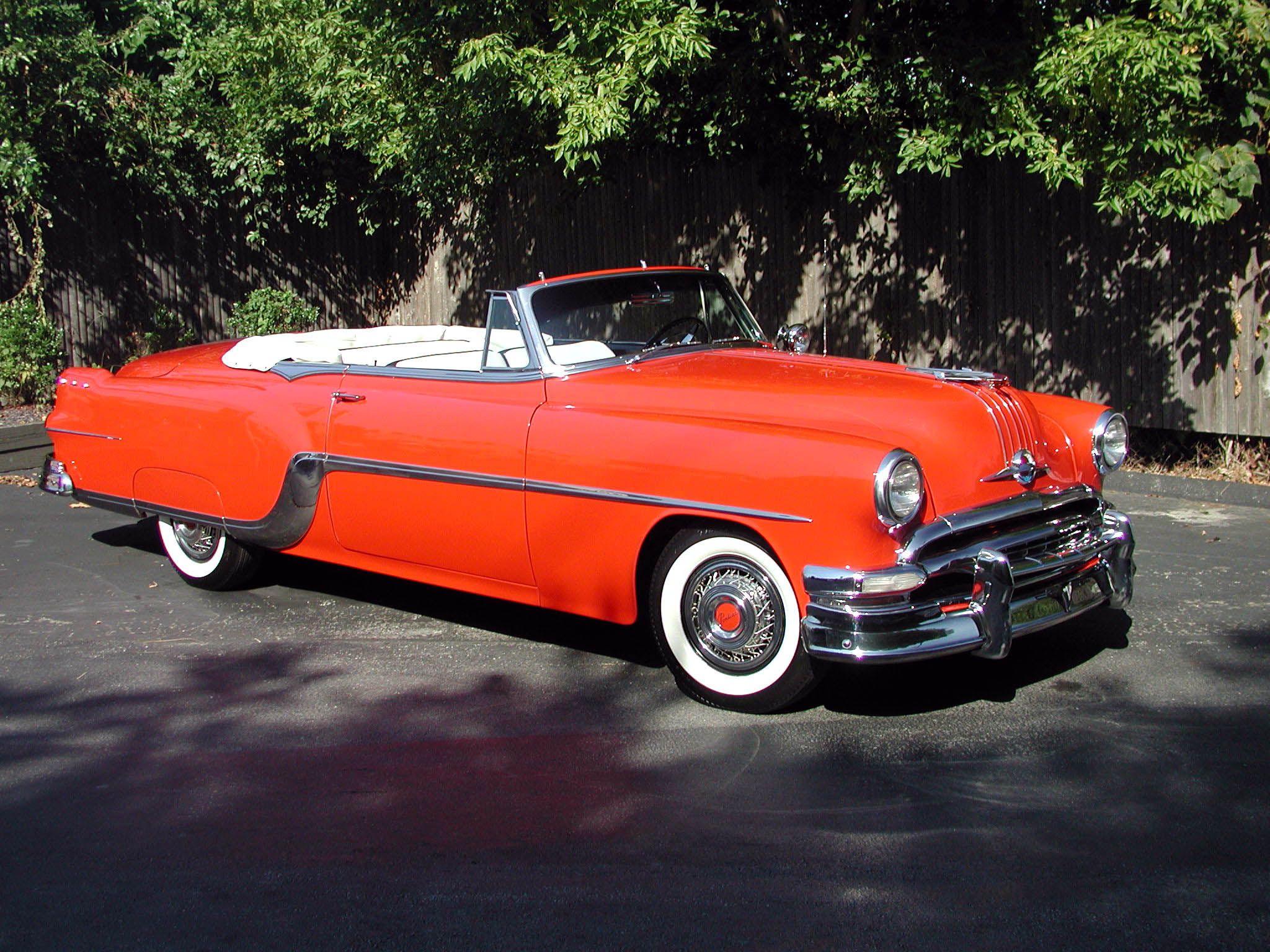 1963 Pontiac Star Chief Vista Four-Door Hardtop: The Forgotten Middle Child 2 Picture of red 1954 Pontiac Star Chief Convertible