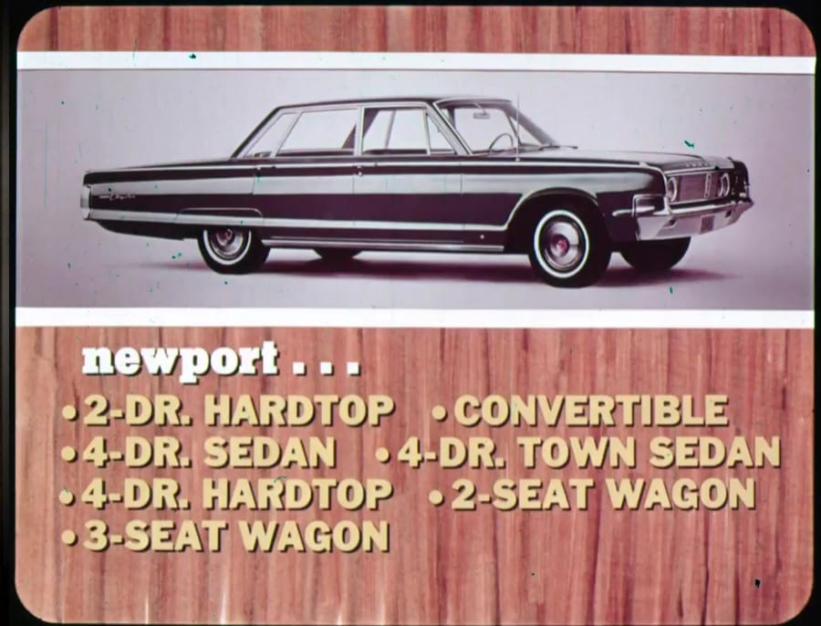 Classic Dealer Filmstrip: Selling The 1965 Chrysler — All The Facts, Just A Little Mansplaining 3 65 Chrysler 3