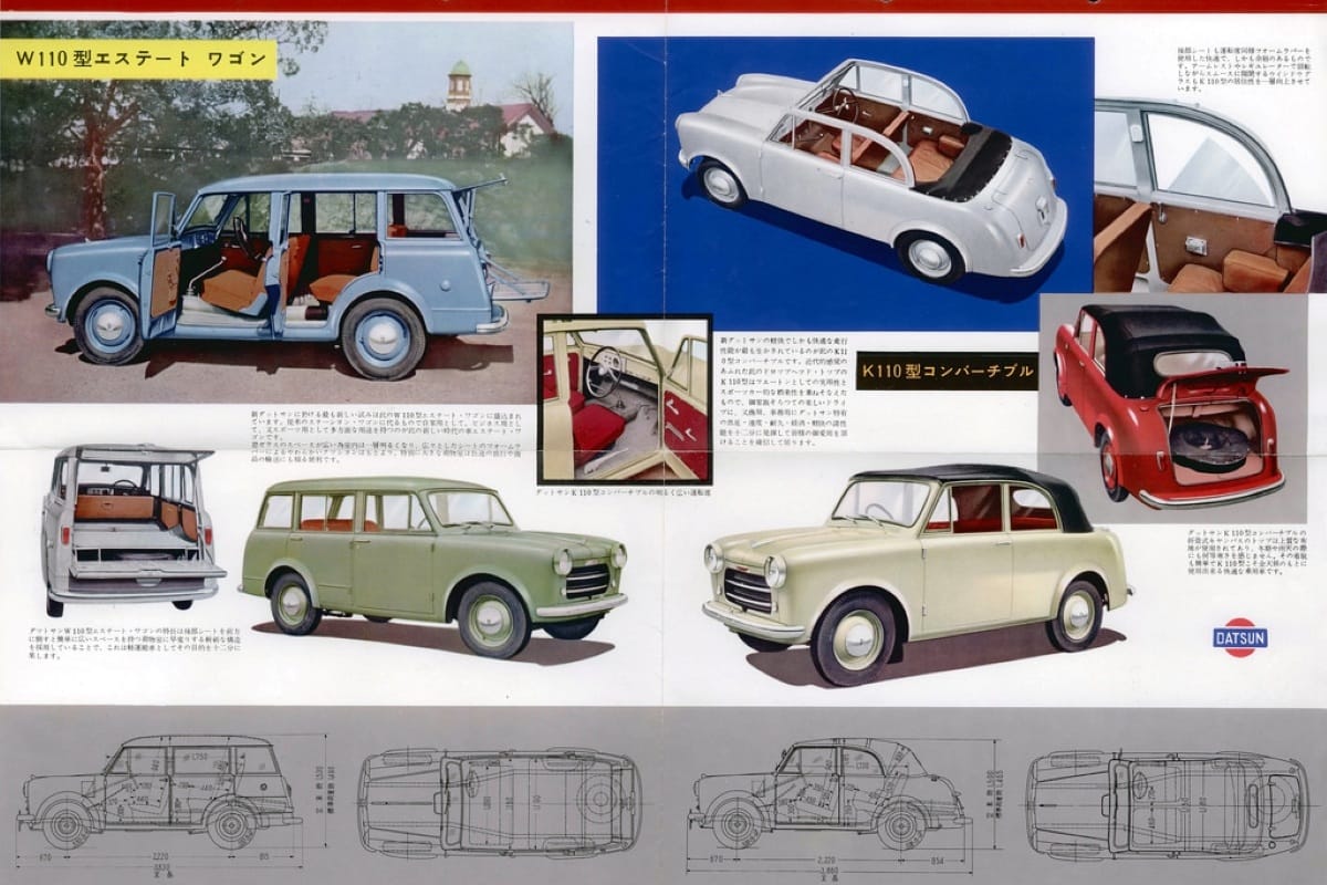 Museum Classic: 1956 Datsun 113 Sedan – A Giant Awakes 6 Datsun 110 range