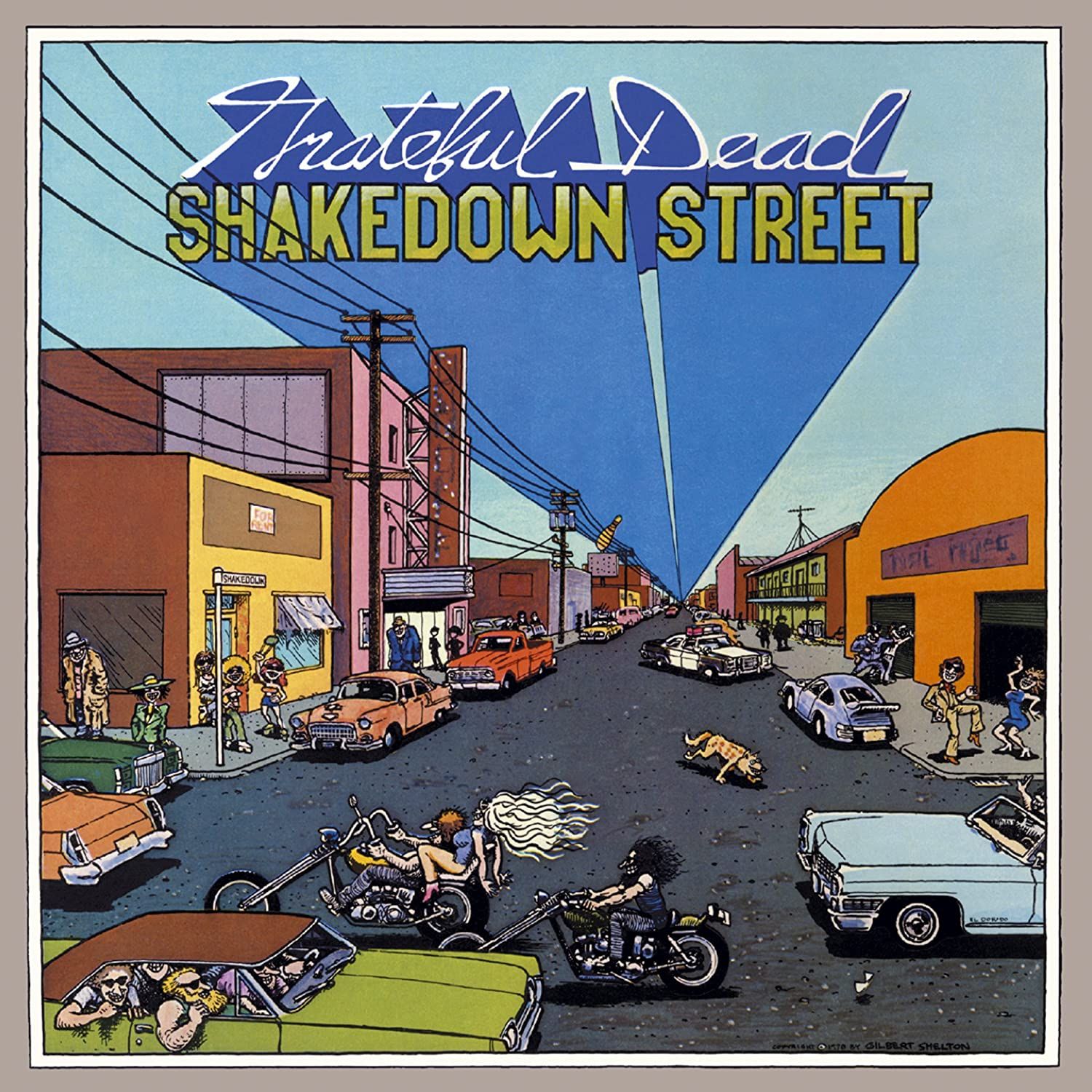 CC Album Cover Art: What's In Your Hall Of Fame? 5 Grateful Dead Shakedown Street 1978 front back album covers download