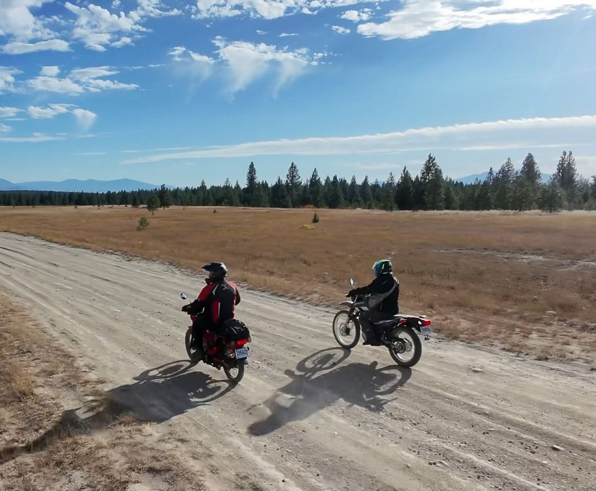 Turning 60 On Two Wheels – Part 3: 2025 Yamaha XT250 And Honda Trail 125, At The Kettle Valley Railway 28 IMG 1799
