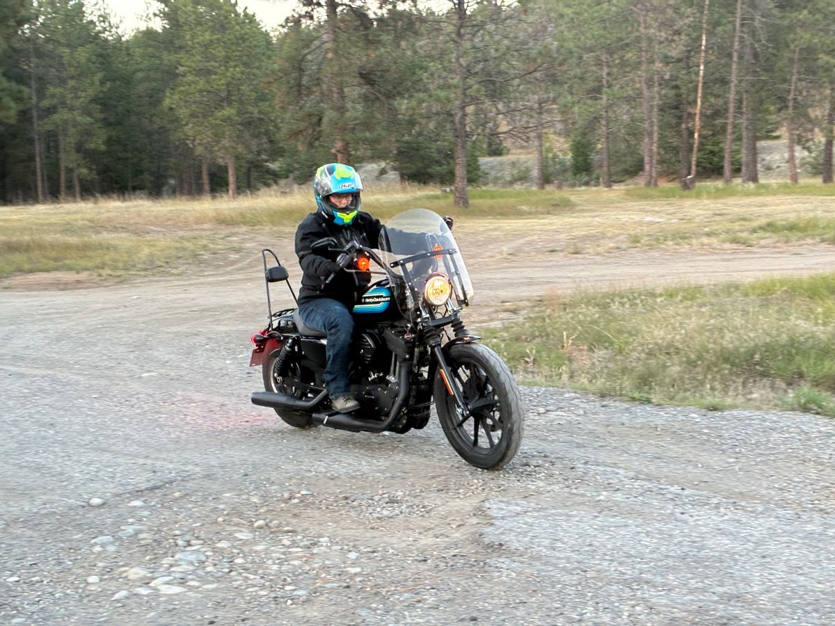 Turning 60 On Two Wheels – Part 3: 2025 Yamaha XT250 And Honda Trail 125, At The Kettle Valley Railway 9 IMG 1965